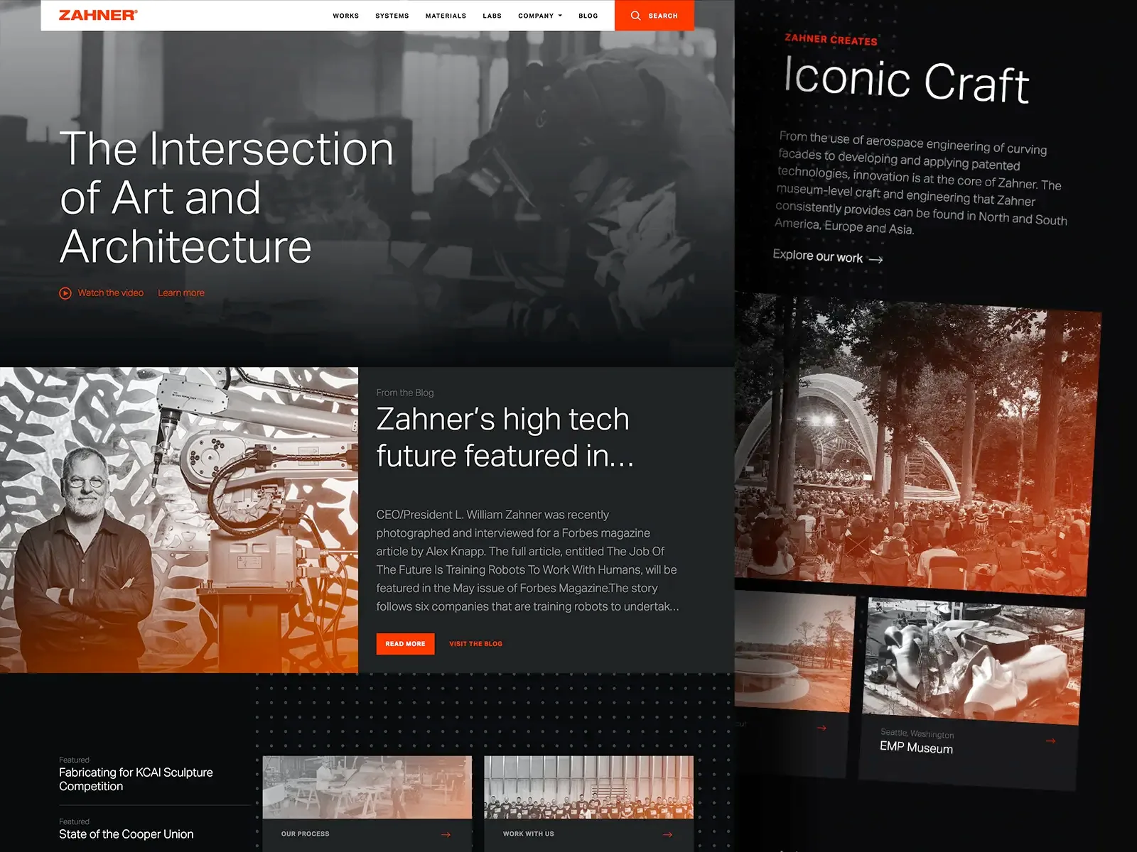 The Zahner website