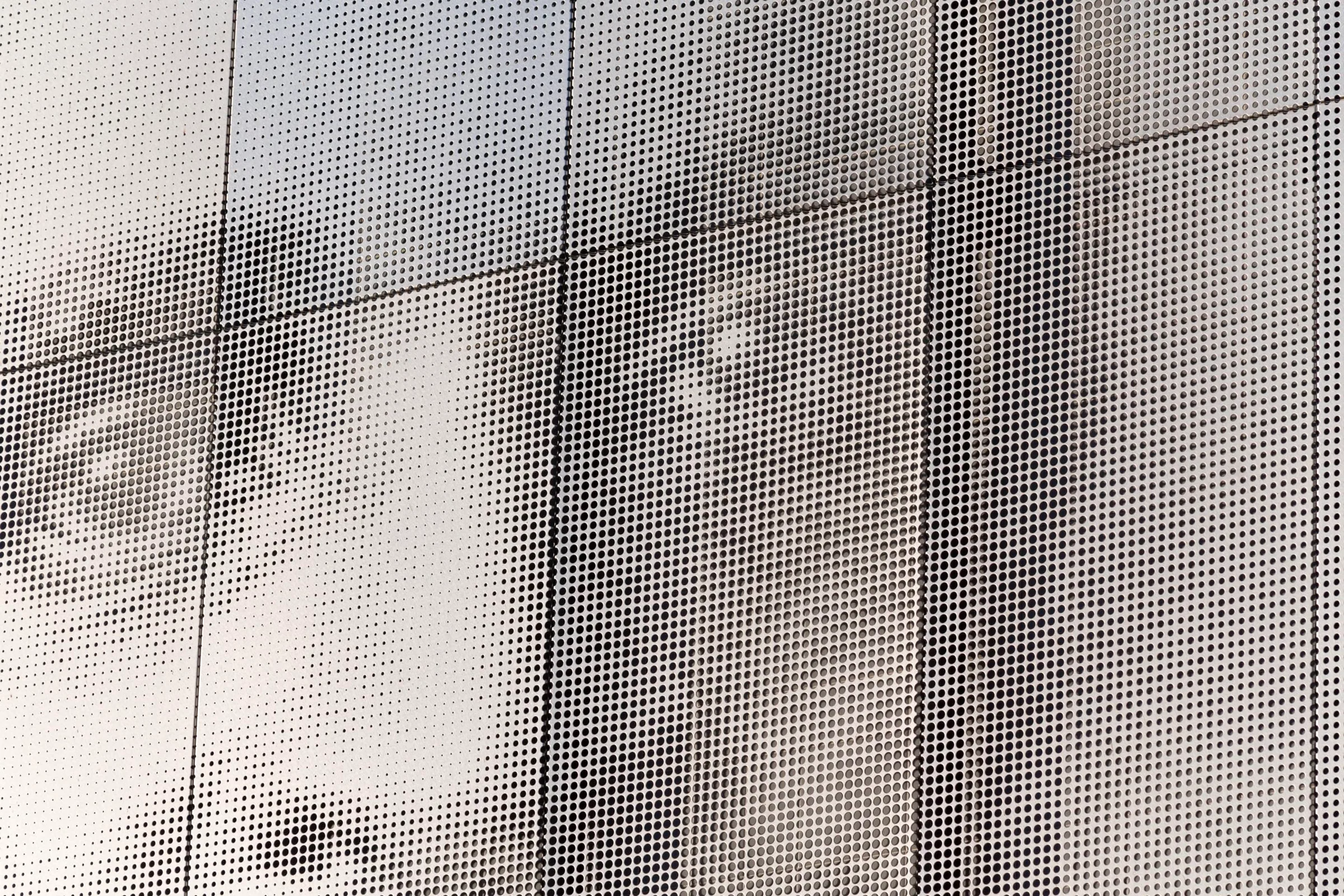 The portrait up close, the panel seams almost invisible